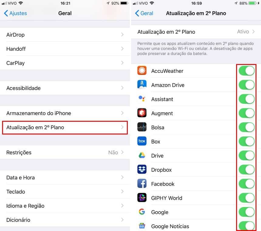 Dicas para economizar bateria no iPhone